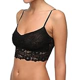 Zenana Women's All Over Lace Padded Bralette