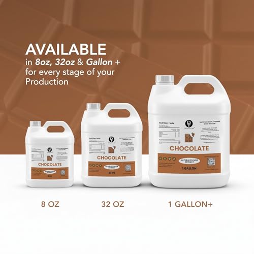 Image of Dolce Flav Natural Chocolate Flavoring Concentrate | Water Soluble | 32 Fl Oz