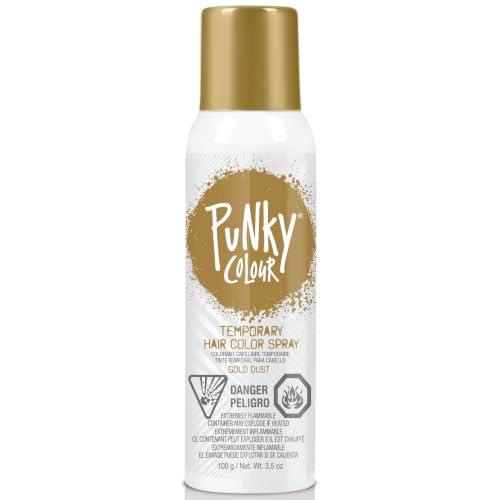 Spray Tinte Temporal Punky Gold Dust 3.5 oz miniatura 1