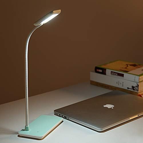 LED Desk Lamp, Dimmable 3 Levels Brightness Table Lamp Adjustable Gooseneck Book Light Touch Control Folding Lamp USB Rechargeable Eye-Caring Reading Lamp Night Light.