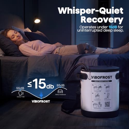 Image of Cold Therapy Machine, Portable Ice Machine for Knee After Surgery