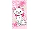 Jerry Fabrics Disney Aristocats Marie Duschtuch Badetuch Strandtuch 70 x 140cm