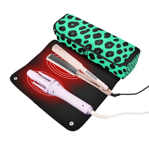 Bolsa para herramientas de pelo con protector térmico miniatura 2