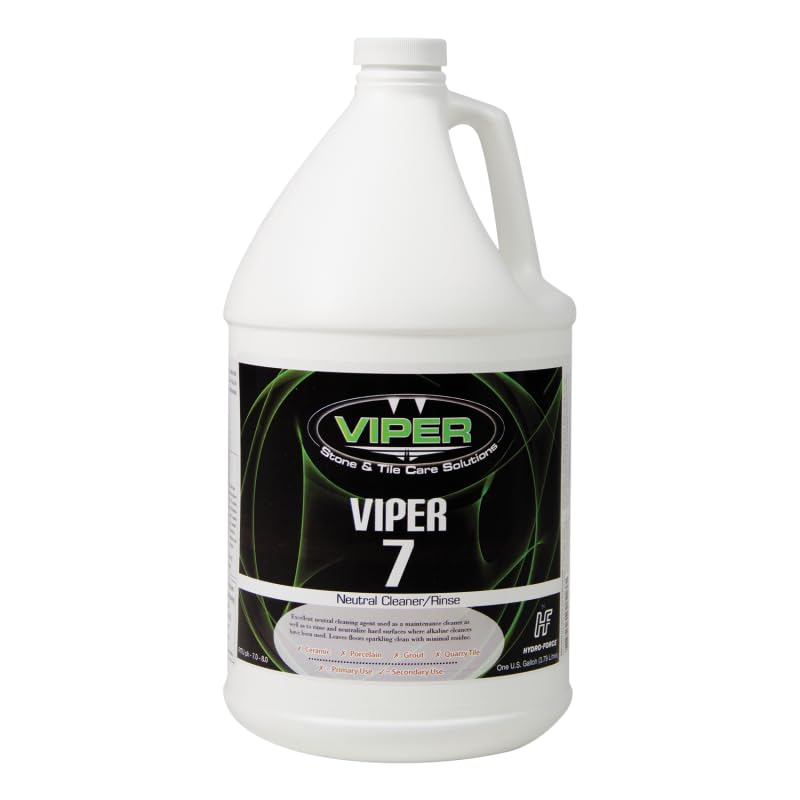 Viper 7 Neutral Cleaner and Rinse, Hard Surface Cleaner, 1 Gallon