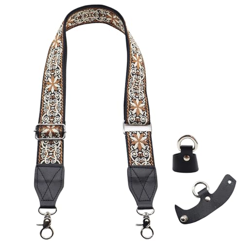 Image of LEMEDE Purse Strap Replacement Crossbody 1.5 inch Wide Shoulder Strap Adjustable Straps Handbag Strap Replacement Belts
