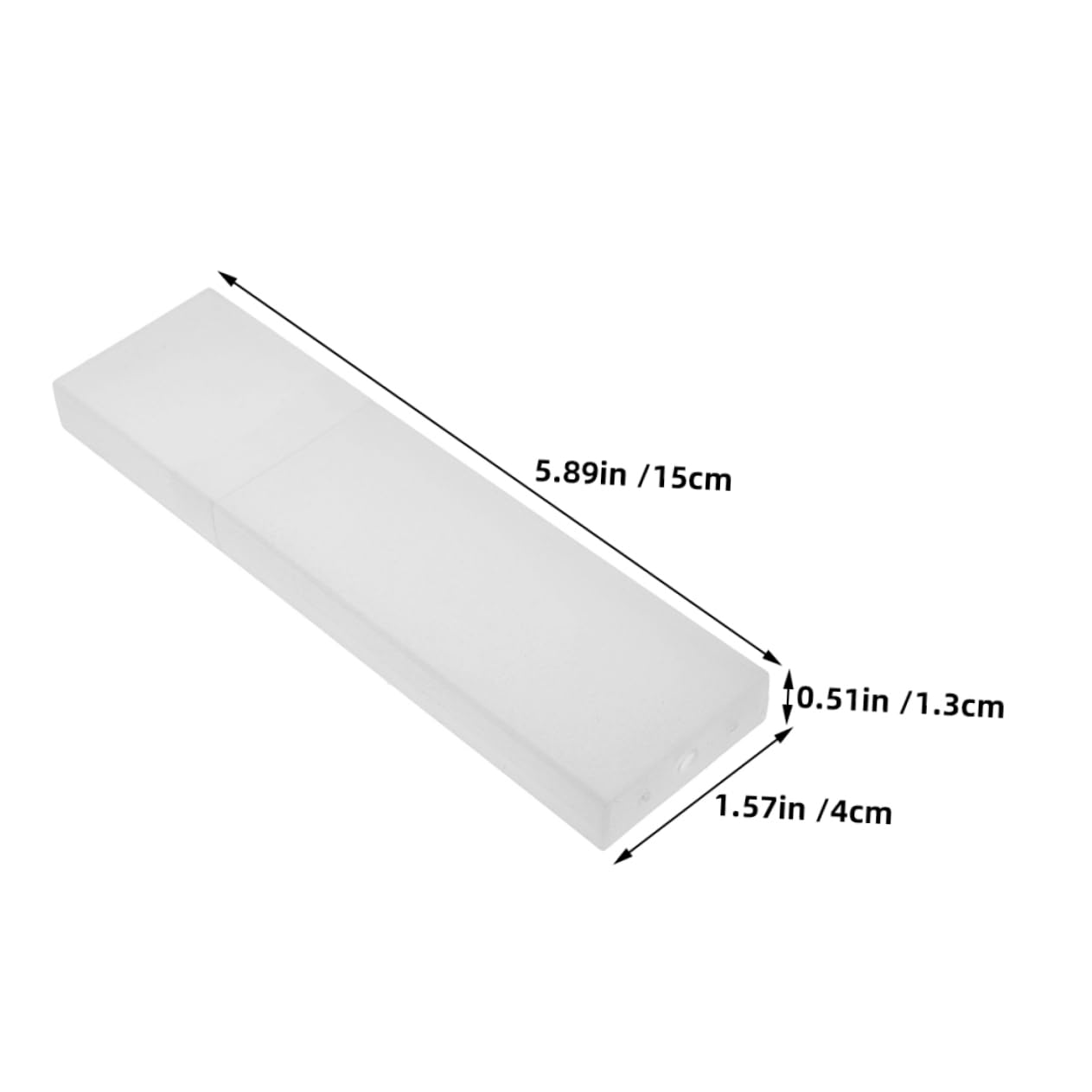 PartyKindom Plastic Tongue Scraper Storage Box 6pcs Multiuse Case for Travel Daily Organizing