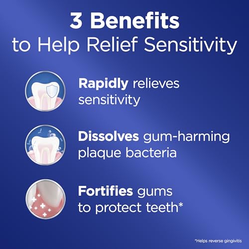 Crest Sensitive and Gum Toothpaste 4.8 oz (3 Pack), Relieves Sensitivity, Strengthens Gums, Anticavity, Clinically Proven, Antibacterial Toothpaste - image 2