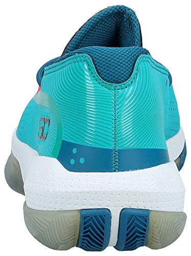Under Armour Tênis de basquete masculino Sc 3zer0 III, Azul-petróleo (301)/ônix branco, 10
