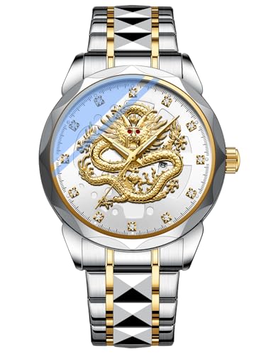 Montre à quartz pour homme FANMIS étanche : le style classique du bureau aux soirées d'affaires