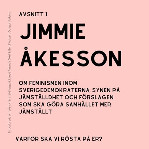 Avsnitt 1: Jimmy &Aring;kesson, Sverigedemokraterna