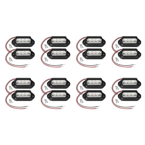 Luz LED de 12 V impermeable de alta visibilidad para motocicletas y barcos