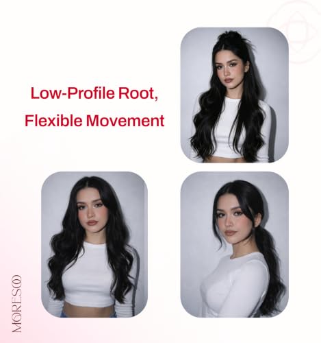 Image of Moresoo 24 Inch Microlink Hair Extensions, Feather Tip, Golden Beige Blonde