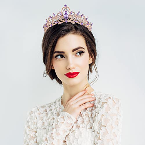 Kamirola Crystal Crowns And Tiaras Headband For Girl Or Women Birthday Party Wedding Prom Bridal Christmas Valentine #TOP1