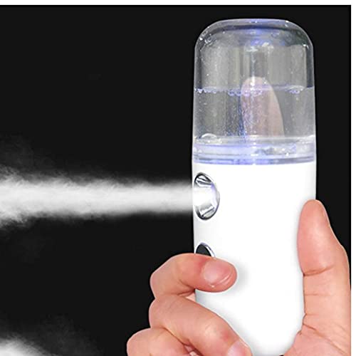 Nano mist spuitmis mini gezichtsmist stoomboot hydraterende USB oplaadbare draagbare witte roze voor hydraterende… - Image 6