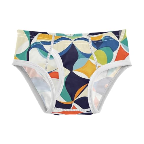 KLL Seamless Tiles Portuguese Spanish Italian Little Boys Comfort Briefs Breathable Children Panties - Main Image