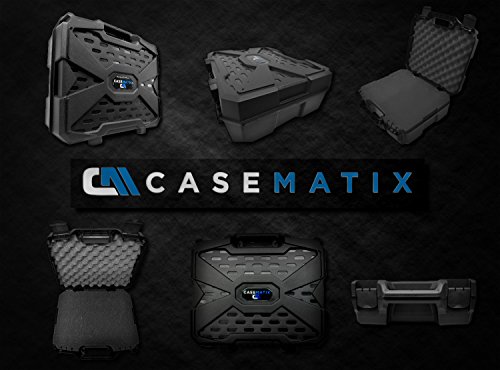 image for Casematix USB Microphone Hard Case Fits HyperX QuadCast, Blue Yeti X C
