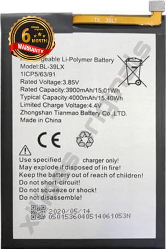 Image of BL-39LX Battery for Infinix Smart 4 X680 / S5 X652 Battery with 6 Months Warranty**** (T80)
