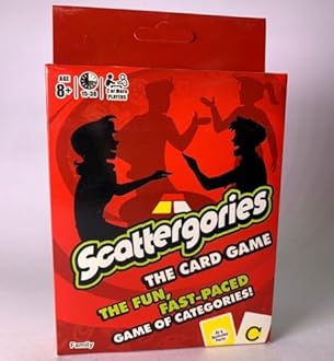 Awestuffs Family Board Games for Adults and Kids - Ages 8 and up, 2 to 8 Players (Scattergories)