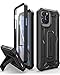ArmadilloTek Vanguard Compatible with iPhone 11 Pro Max Case (6.5 inches) Military Grade Full-Body Rugged with Kickstand and Built-in Screen Protector - Black