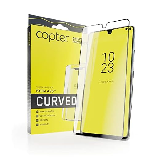 Copter Exoglass Avrundat Skärmskydd i Härdat Glas för iPhone XR, iPhone 11 - Svart