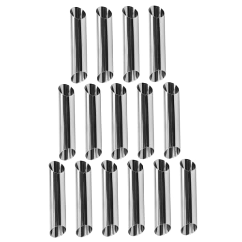 FUNOMOCYA Pcs Stainless Steel Danish Croissant Roll Tubes for Baking Pastry Decor Easy to Use Clean