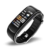 Vital Smart Watch and Fitness Tracker for Men/Women | Sleek Activity Tracker Health Watch for Women | Smart Notifications, Waterproof, Step Counter, Heart Rate Monitor, Blood Pressure Watch