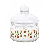 アデリア(ADERIA) アデリアレトロ ボンボン入れ 360 コレック 化粧箱入り 日本製 保存容器 昭和 レトロ ガラス キャニスター 密閉 容器 調味料入 瓶 密閉 コーヒー豆 1915