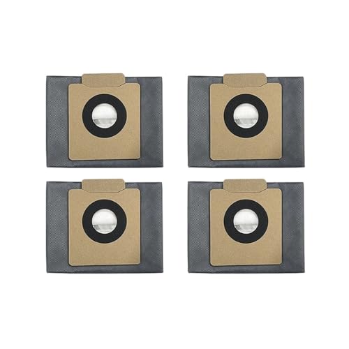 Compatible for Eufy，Clean X8 Pro SES / X10 X10 Pro Omni，Dust Bag Replacement Self-Empty Station Robot Vacuum Cleaner Bags(4pcs)