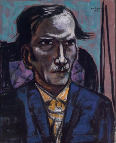 Peinture sur Toile Portrait de Conway Max Beckmann Impression Fine Art 60x90cm