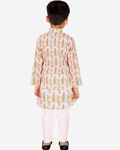 Image of Chandrakala Kids Kurta Bottom Set for Boys (KK118-P)