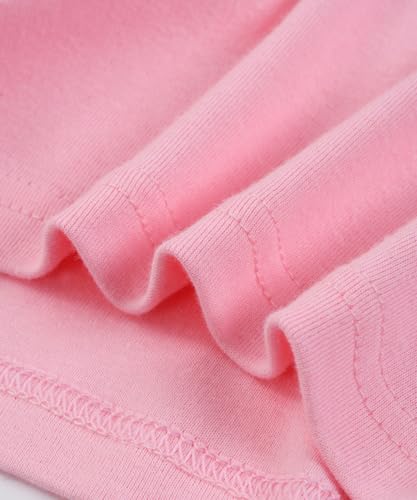 Benaive Girls Easter Pajamas Kids Bunny Easter Pjs Long Sleeves Set 100% Cotton Novelty Girls Sleepwear 2 Pieces Size 10 - image 5