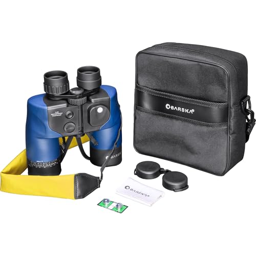 Binoculares marinos Barska 7x50 impermeables con brújula miniatura 4