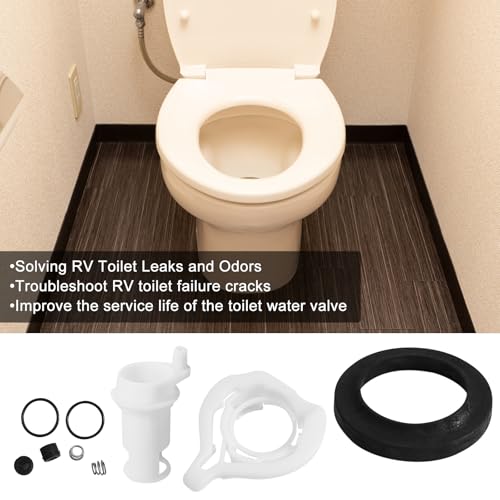 Image of 42049 Water Valve Style II Kit, Upgraded Toilet Water Valve Module Kit, Replacement for Thetford Compatible with Aqua Magic Style II Permanent Toilets
