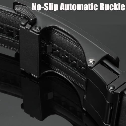 2025 New Mens Belt Leather Ratchet Easy Release Belt For Men, Men's Classic Versatile Automatic Buckle Belts Mens Gifts2