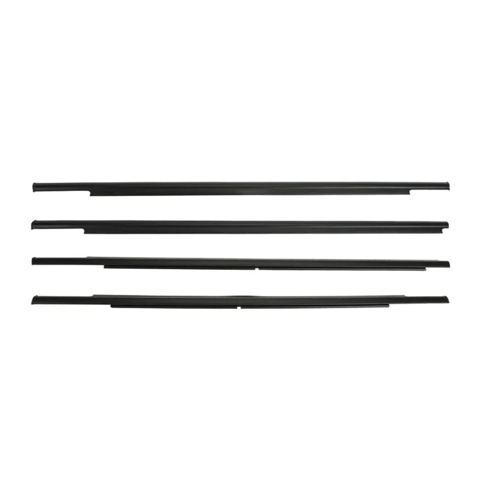 Uussup 13-18 Rubber Seal Weather Stripping Car Window Weatherstrip Side Glass Sealant Strip Wheather Strip Moulding For Mitsubishi For Outlander 2007-2012/2013-2018