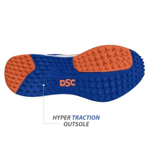 Image of DSC Endgame Cricket Shoes with Durable Rubber Studs; Professional Cricket Footwear for Batting, Bowling, and Fielding