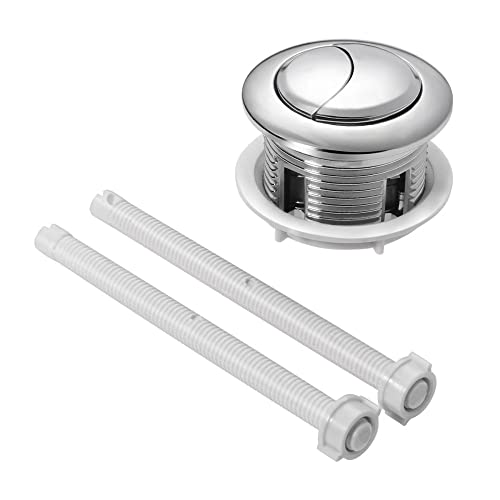 JZK 2pcs Universal 38mm Cistern Flush Button, loo Flush Button, Dual Push Button Toilet Flush Button - Image 4