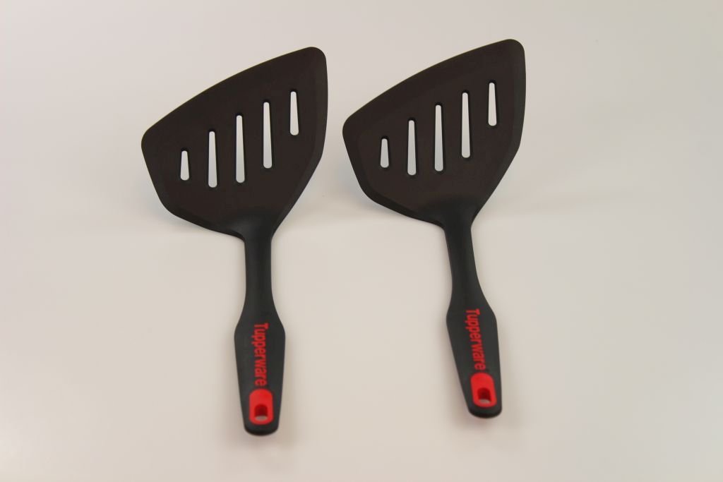 TUPPERWARE Griffbereit Großer Pfannenwender TOP-Pfannenwender (2) schwarz-rot 29970