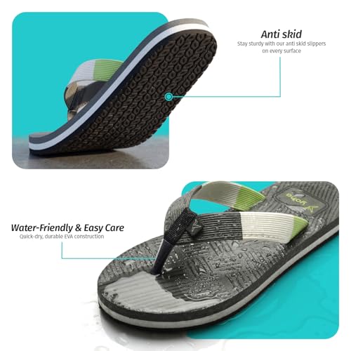 Image of YOHO Women Black soft slippers | Comfortable and Stylish flip flop | Chappal for Woman in exciting colors | Daily Use | Lightweight | Anti Skid Monsoon Chappal | Bubbles