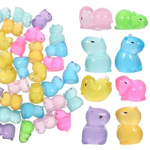 Mini Animales de Resina Luminosos para Crear un Micro Paisaje Mágico