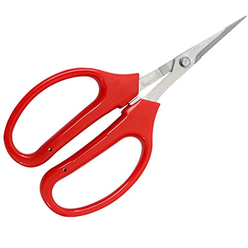Garden shears Stiletto Flower Scissors Grape Shears Flower Cutting Scissors Flower Branch Shear Sharp Picking Shears Scissors Gardening Supplies pruning shears