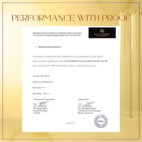 Image of SkinInspired Invi Shield 365 Body Sunscreen Spray SPF 80+ PA++++ | Ultra-Light, Quick-Absorbing, Non-Greasy Sun Protection | No White Cast, Water & Sweat Resistant | Broad Spectrum UV & Blue Light Defense | 100ml