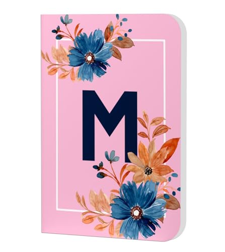 Image of AccuPrints Initial m Premium Soft Bound Notebook Diary |Size 21 x 14.5 cm| for Girls and Women (A5,192 Ruled Pages, 80 GSM) Personal Diary