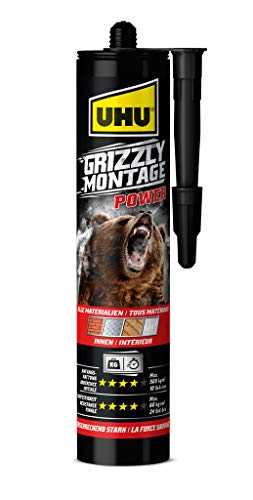 UHU GRIZZLY Montagekleber POWER, Kartusche