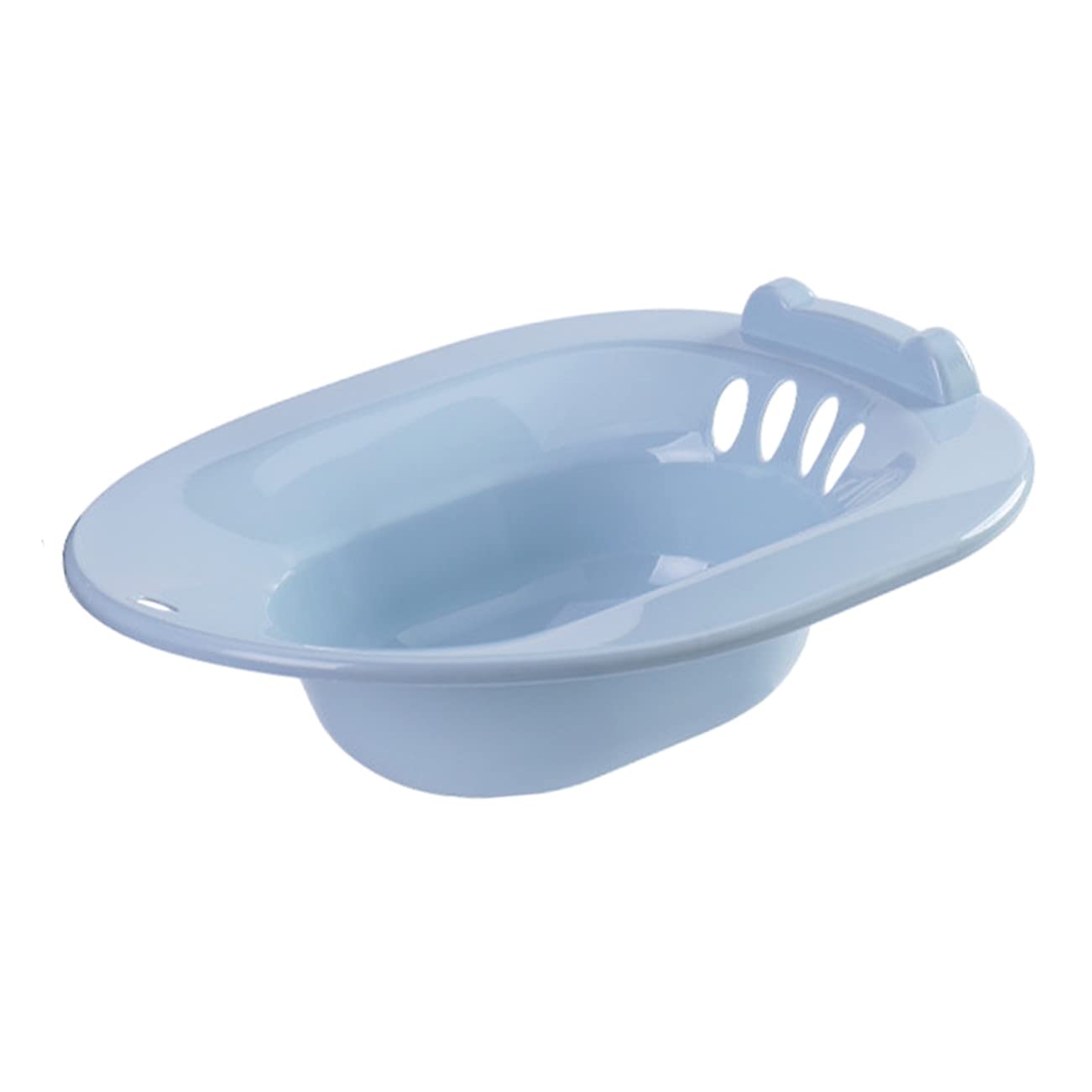 CHILDWEET Inodoro Asiento Diseño de Antideslizante Plástico Azul Baño Fácil de Limpiar para y Adecuado para Cuidado Posparto y Postoperatorio
