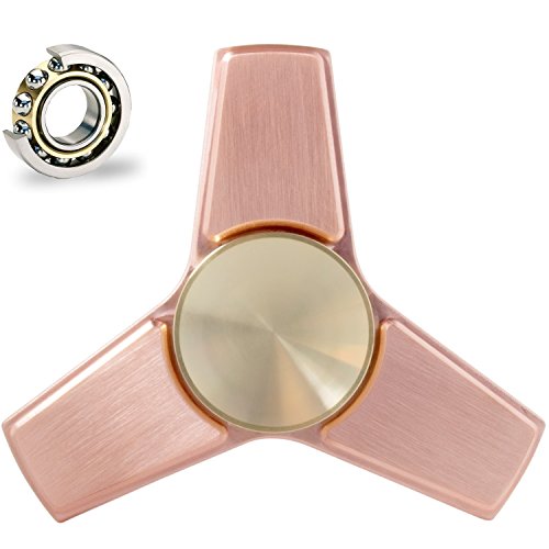 Rainbow Fidget Spinner Metal Pro - [Infinity Series] - Stress Reducer Figit toy for Kid & Adult [Easy Flick + Spin] Prime Hybrid Ceramic Ball Bearing Finger Spinner - Perfect For Anxiety,Autism,Boredo