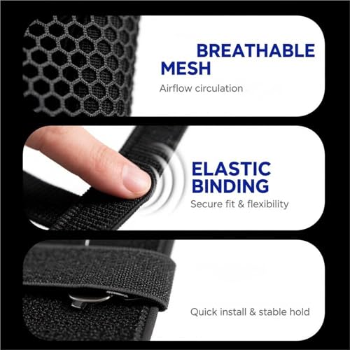 Cojín transpirable para Honda Click protector de asiento antitérmico 5