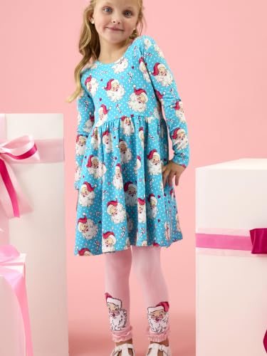 Image of RuffleButts Baby Girls Patterned Footless Ruffled Tights - Ruffle Tights | For Female Infants And Toddlers, Everyday Wear, Special Occasion Outfits, Layering Essential