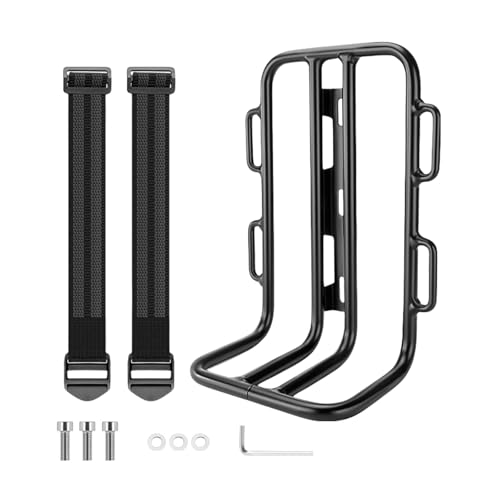 Porte-vélos avant pour fourche de vélo de route noir en aluminium léger