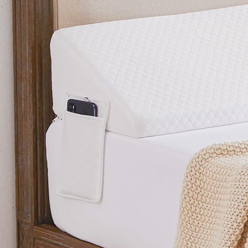 Homemate King Size（76"x10"x6"） Bed Wedge Pillow for Headboard...